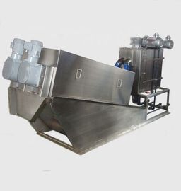 tratamento de águas residuais da imprensa de parafuso de 100kg/H 45kw