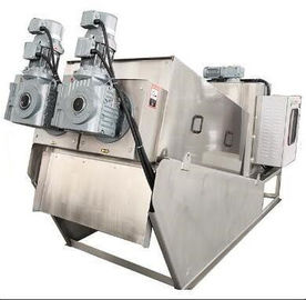 Máquina do secador da lama do ODM da placa do disco do aquecimento de vapor
